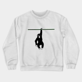 Hanging monkey Crewneck Sweatshirt